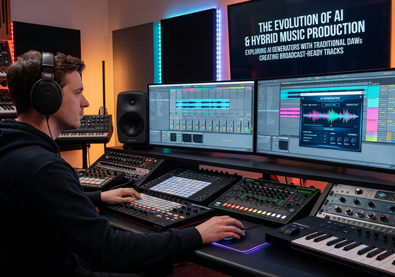 The Evolution of AI & Hybrid Music Production
